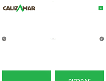 Tablet Screenshot of calizamar.com